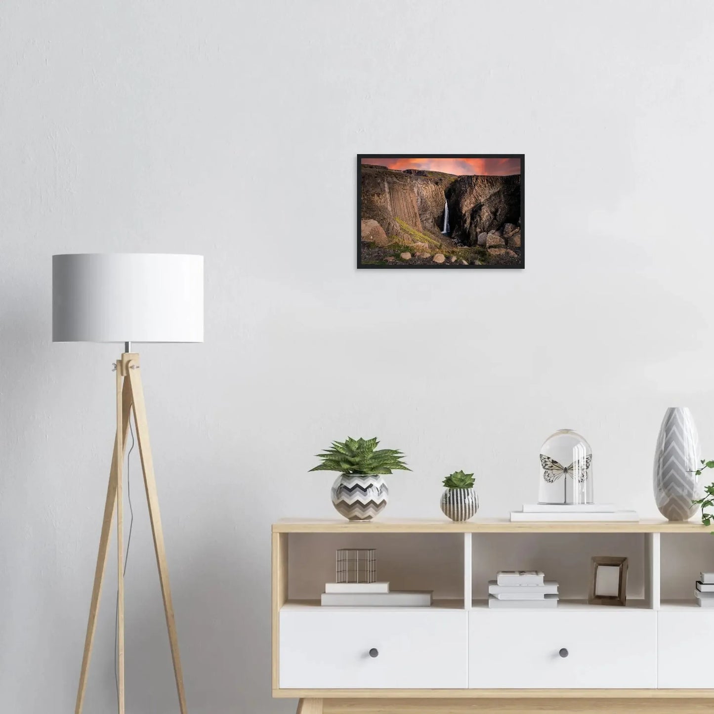 Sunset Waterfall-Gage Prints
