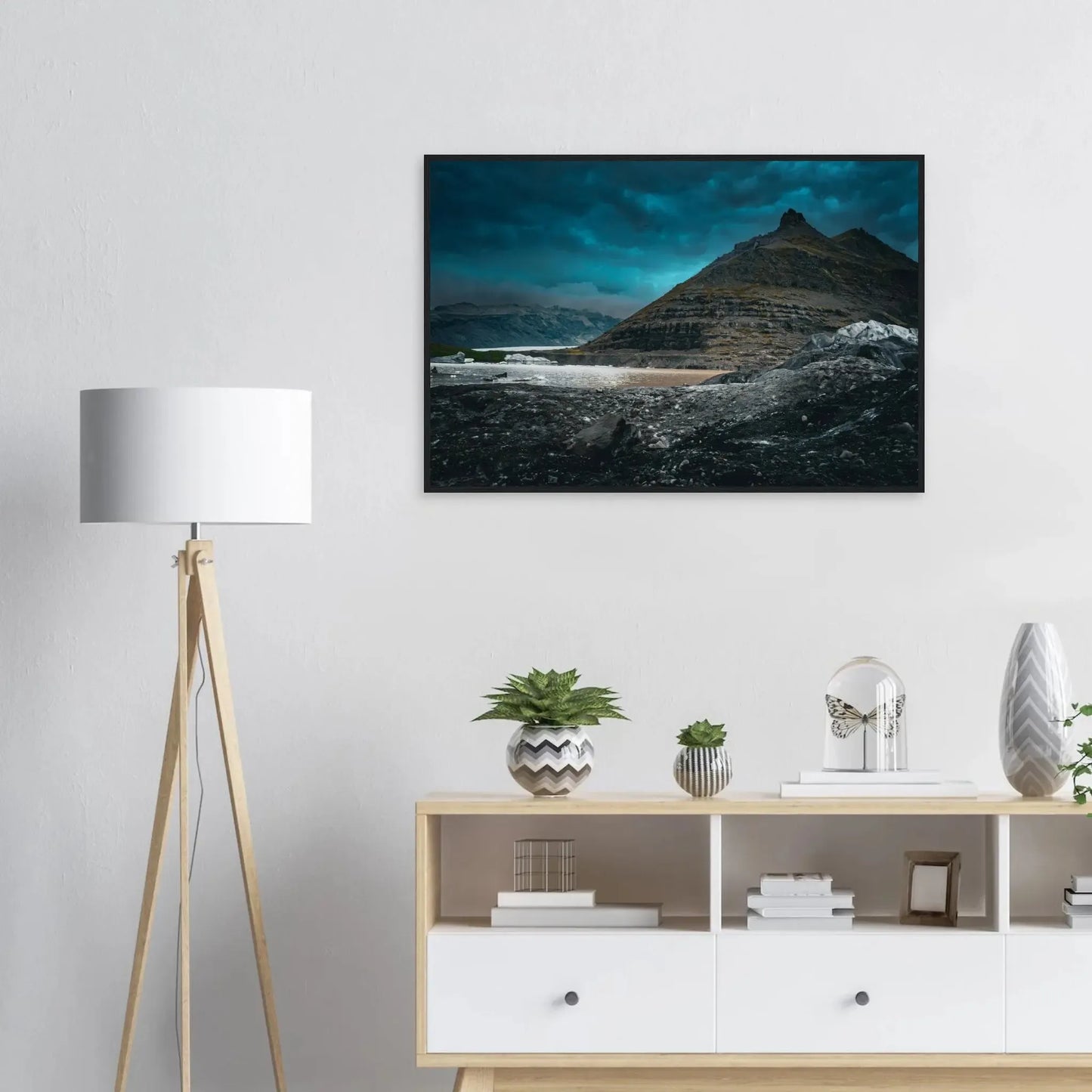 Volcanic Glacier-Gage Prints