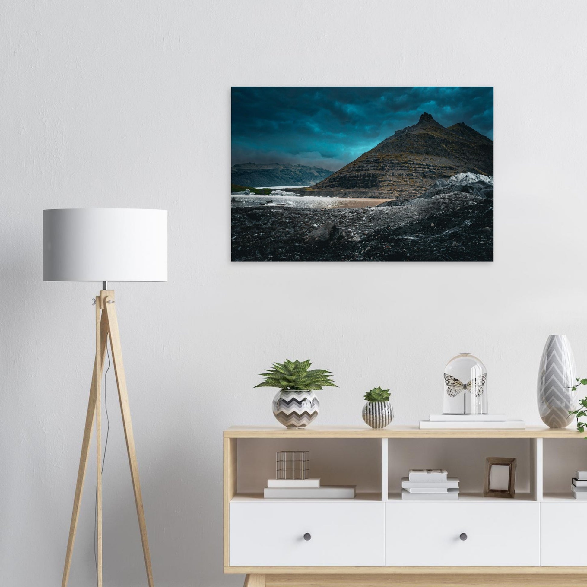Volcanic Glacier-Gage Prints