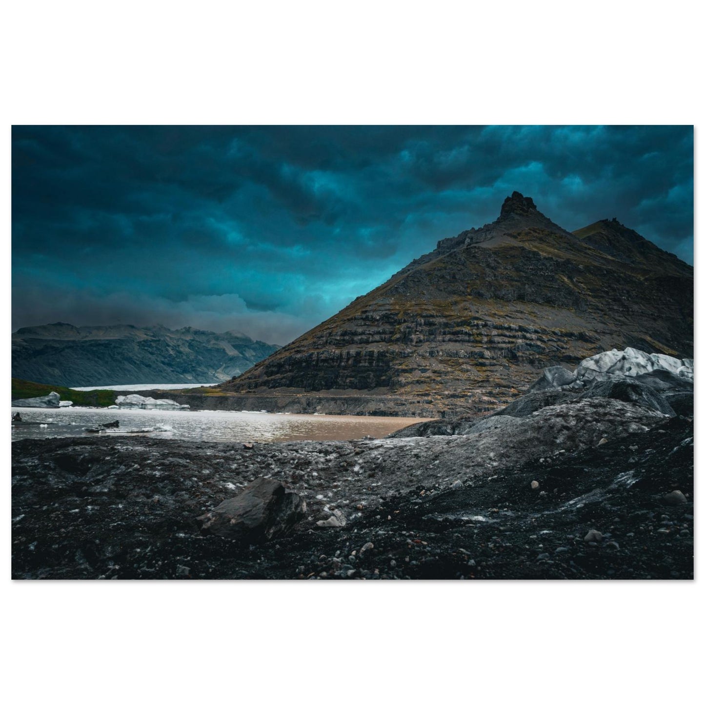 Volcanic Glacier-Gage Prints