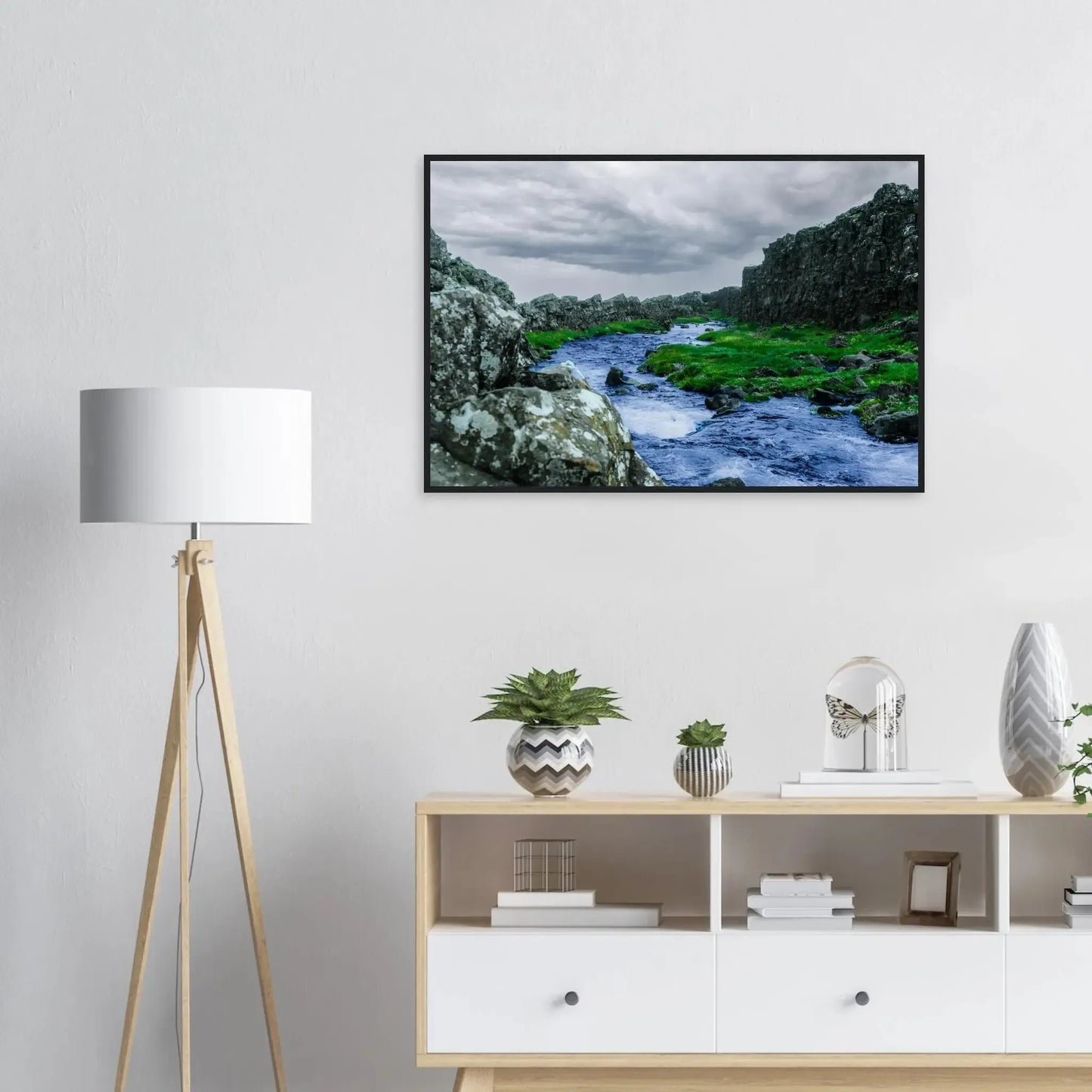 Volcanic River-Gage Prints