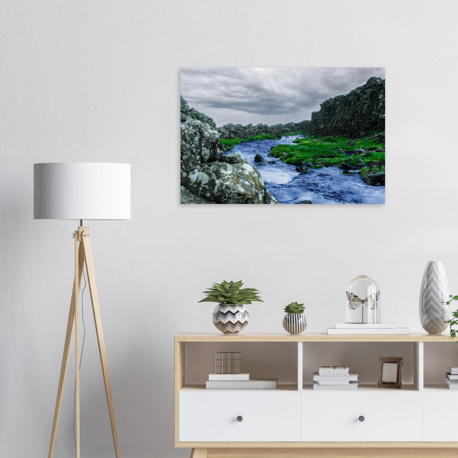Volcanic River-Gage Prints