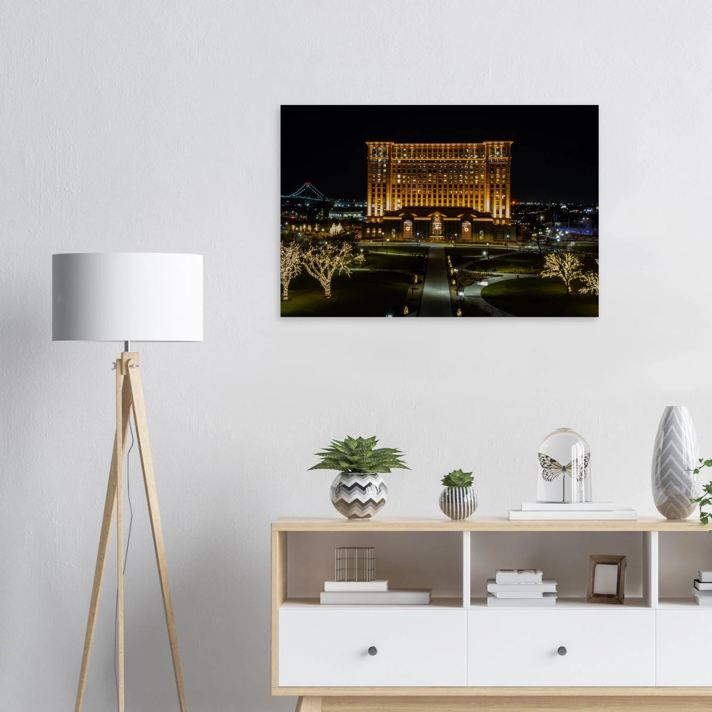 Michigan Station Front