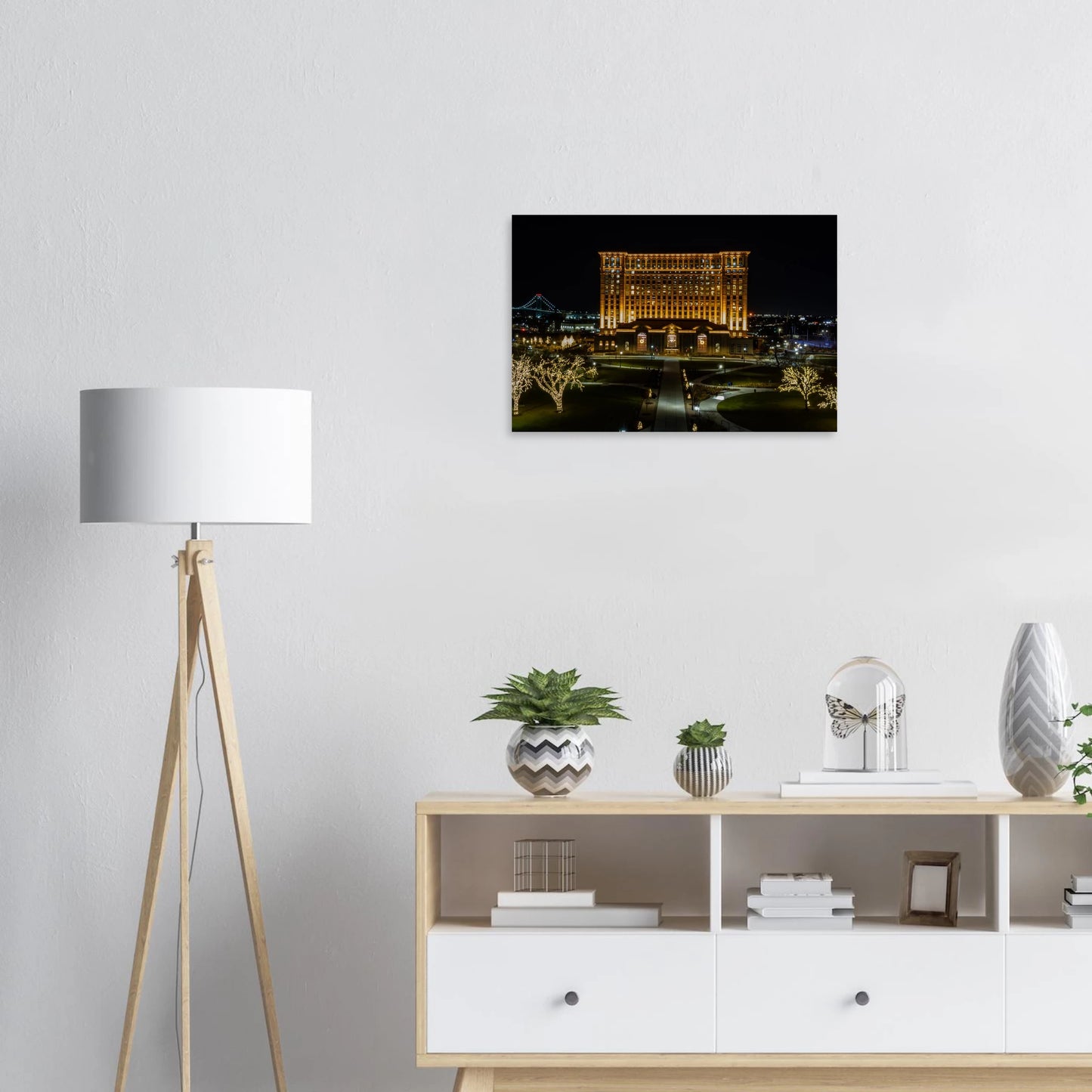 Michigan Station Front